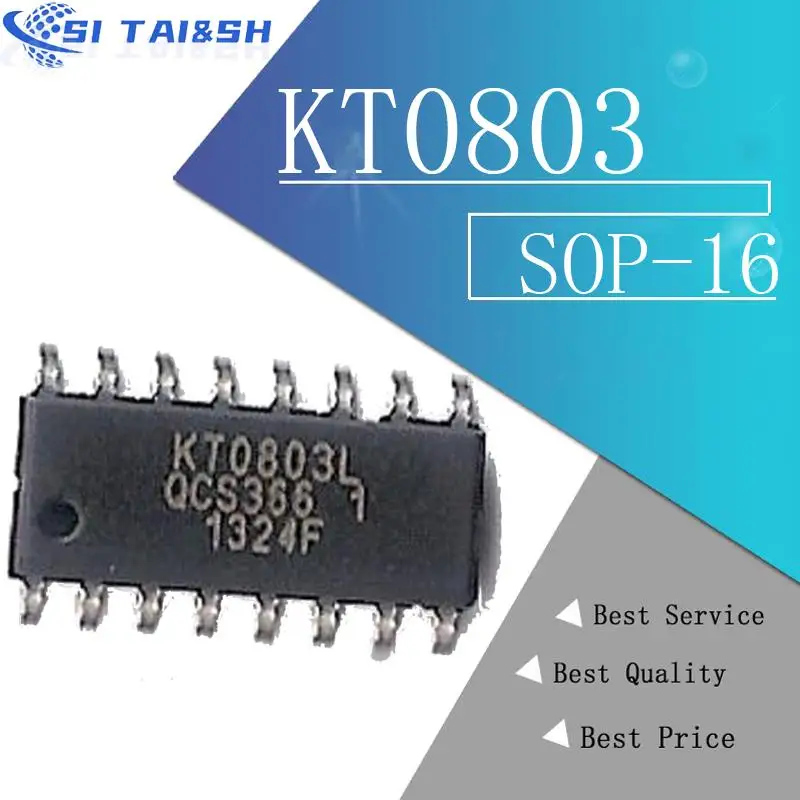 5pcs/lot KT0803 KT0803L SOP-16 FM stereo launch chip