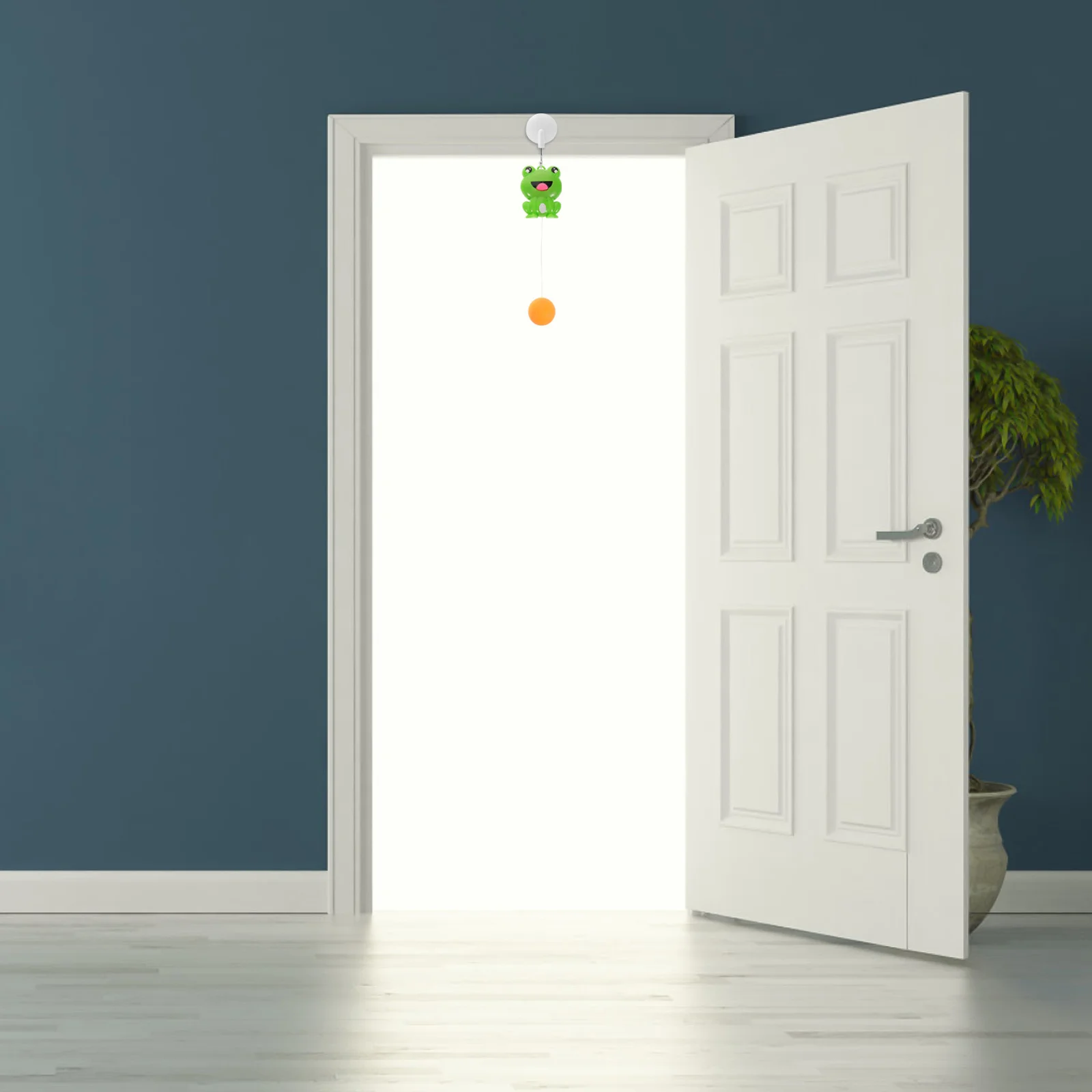 

1Set Hanging Table Tennis Trainer Kids Indoor Parent Child Exerciser Cute Hanging Table Tennis Practice Training