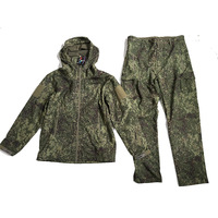 EMR Russian Camouflage TAD Version Soft Shell Fleece Submachine Jacket Set, Submachine Pants Tactical Training Suit