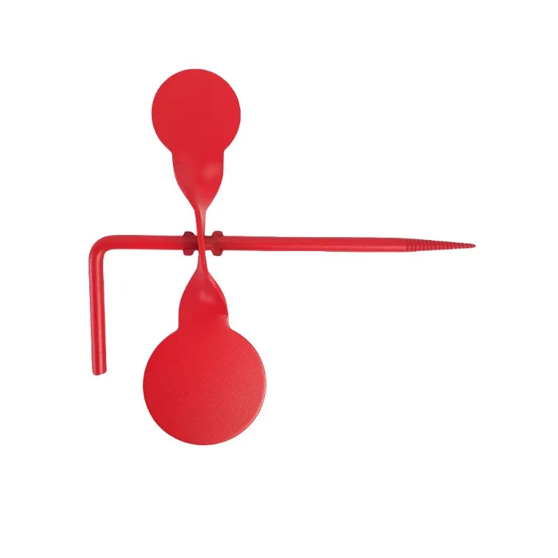 Shooting practice: Insert tree target, 5mm thick pointed tail self tapping screw, 360 degree rotation