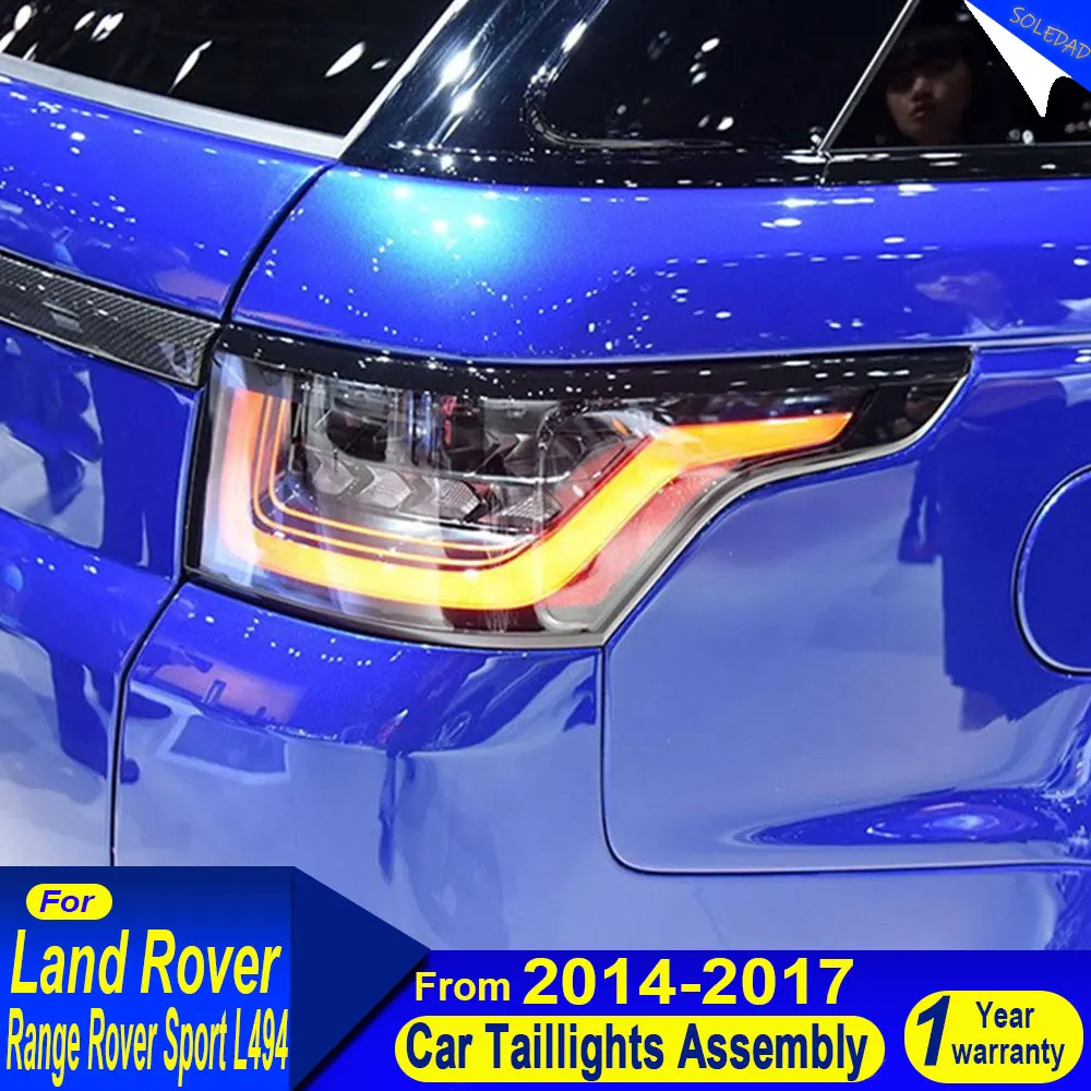 

Задние фонари для Land Rover Range Rover Sport L494 2014 2015 2016 2017, автомобильный светодиодный задний фонарь, сигнальная лампа заднего хода