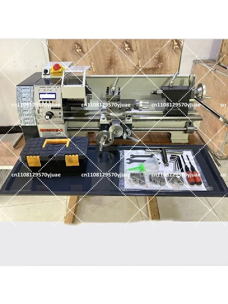 210E Electronic Hanging Wheel Model Small Household Instrument Lathe Adjustable Tool Feed Speed Lathe