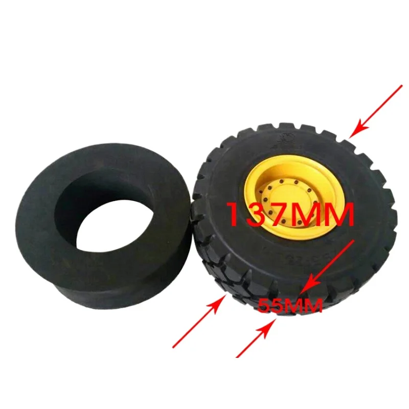 For 137Mm Tires, Construction Vehicle Tires, Loader Model Tires, Forklift Model Tires