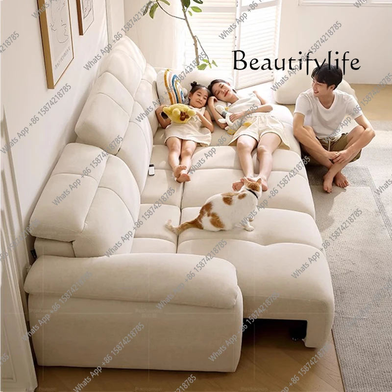 

Puffs Divani Furniture Extendable White Nordic Modern Couch Velvet Italian Electric Luxury Foldable Double Sofas Living Room