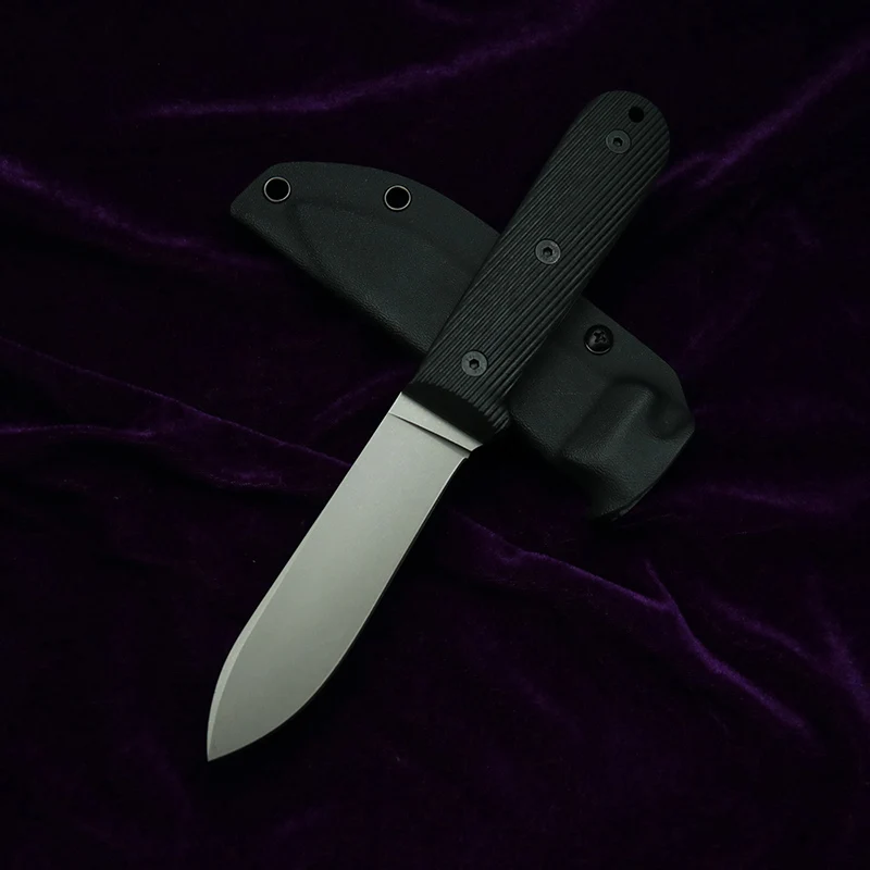 LEMIFSHE DC53 Steel G10 Handle Fixed Knife Jungle Survival Camping Fishing Home Fruit Cutting Multi functional Portable Tool