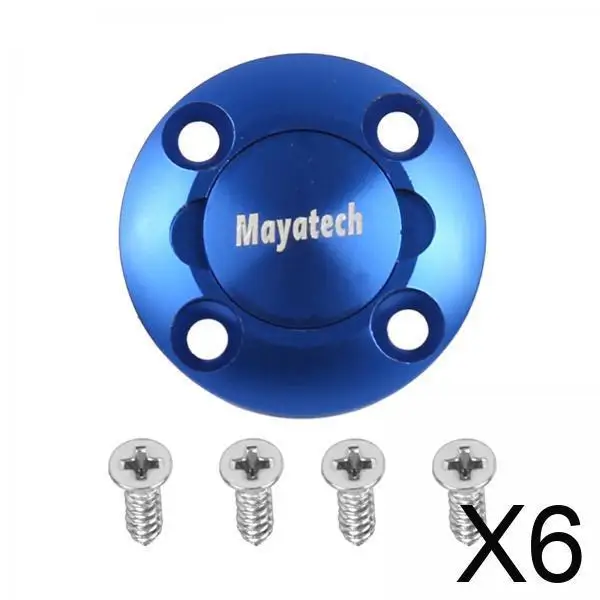 RC Airplane CNC Aluminum Fuel Filler Dot Magnetic Plug Hobby Part for Model Jet Engine and Fuel Tank