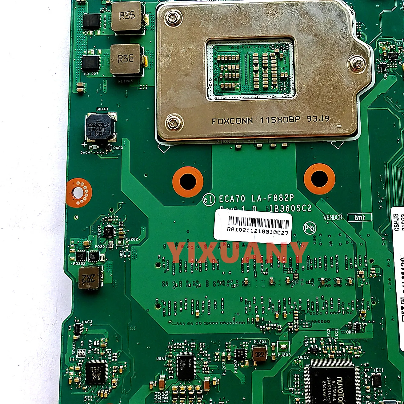 01LM429 For lenovo Ideacentre AIO 520-27ICB All-in-One Motherboard with RX550M V4G IB360SC2 LA-F882P Motherboard 100% Tested