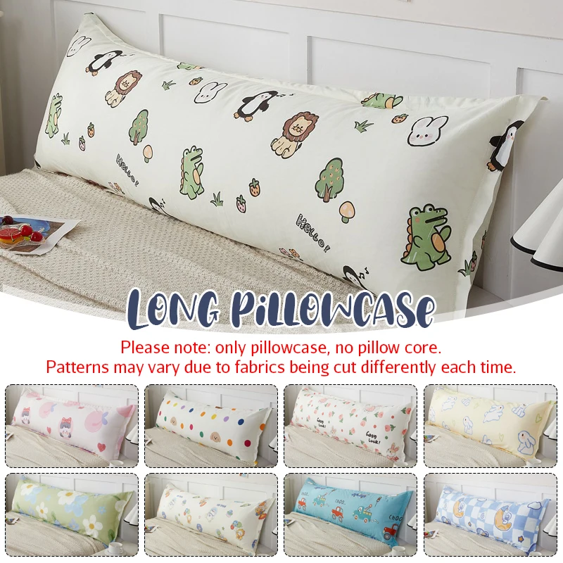 Funda  almohada  algodón suave para el hogar, cobertor  almohada  120/150/180cm  largo, ropa  cama para dormir, para