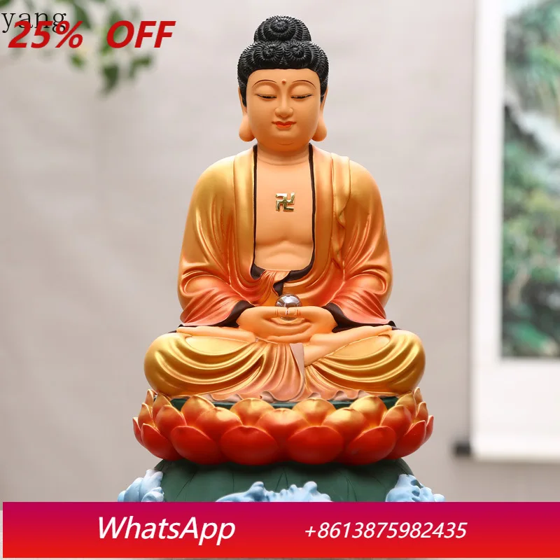 CX Daini Rulai Buddha Sanbao Sakyamuni Buddha Statue