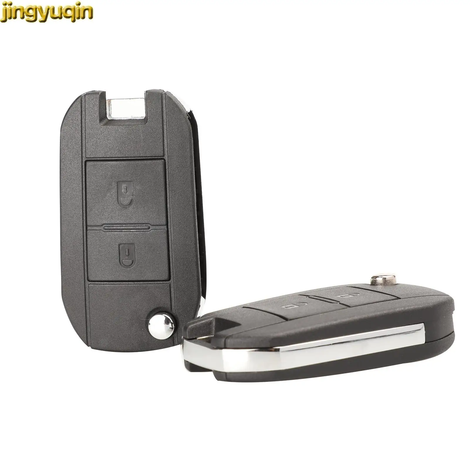 2B HU83 Remote Car Key Shell Refit For Citroen C2 C3 C4 C5 C6 C8 Berlingo Xsara Picasso Peugeot 207 307 407 507 607 807 Partner