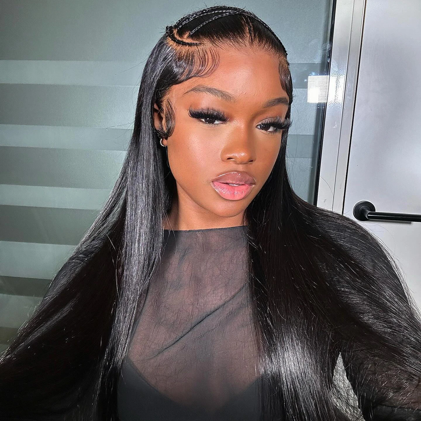 

Bone Straight Hd Lace Frontal Wig 13x4 Lace Front Wig Human Hair 30 38 Inch Lace Pre Plucked Wigs 200 Density HD Lace Wig