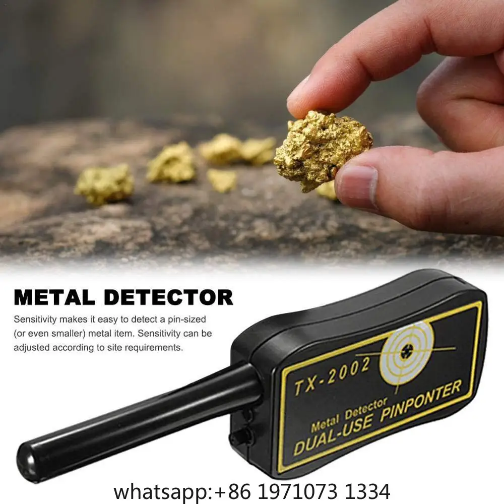 High Sensitivity Adjustable TX-2002 Handheld Metal Detector Long Range Diamond Archeological Gold Underground Metal Detector