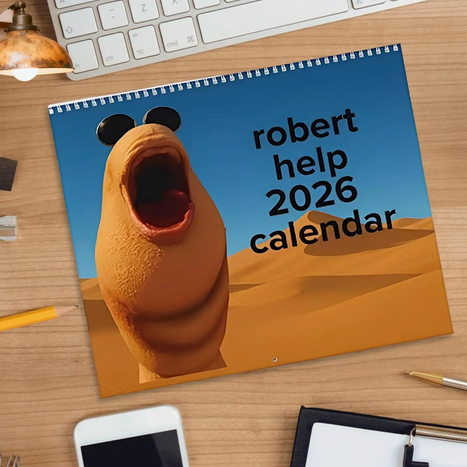 2026 Wandkalender, 12 Monate, humorvoller Planer, 2026 Monatskalender für Urlaubsklasse, Schlafzimmer, Wohnzimmer, Küche, Kühlschrank