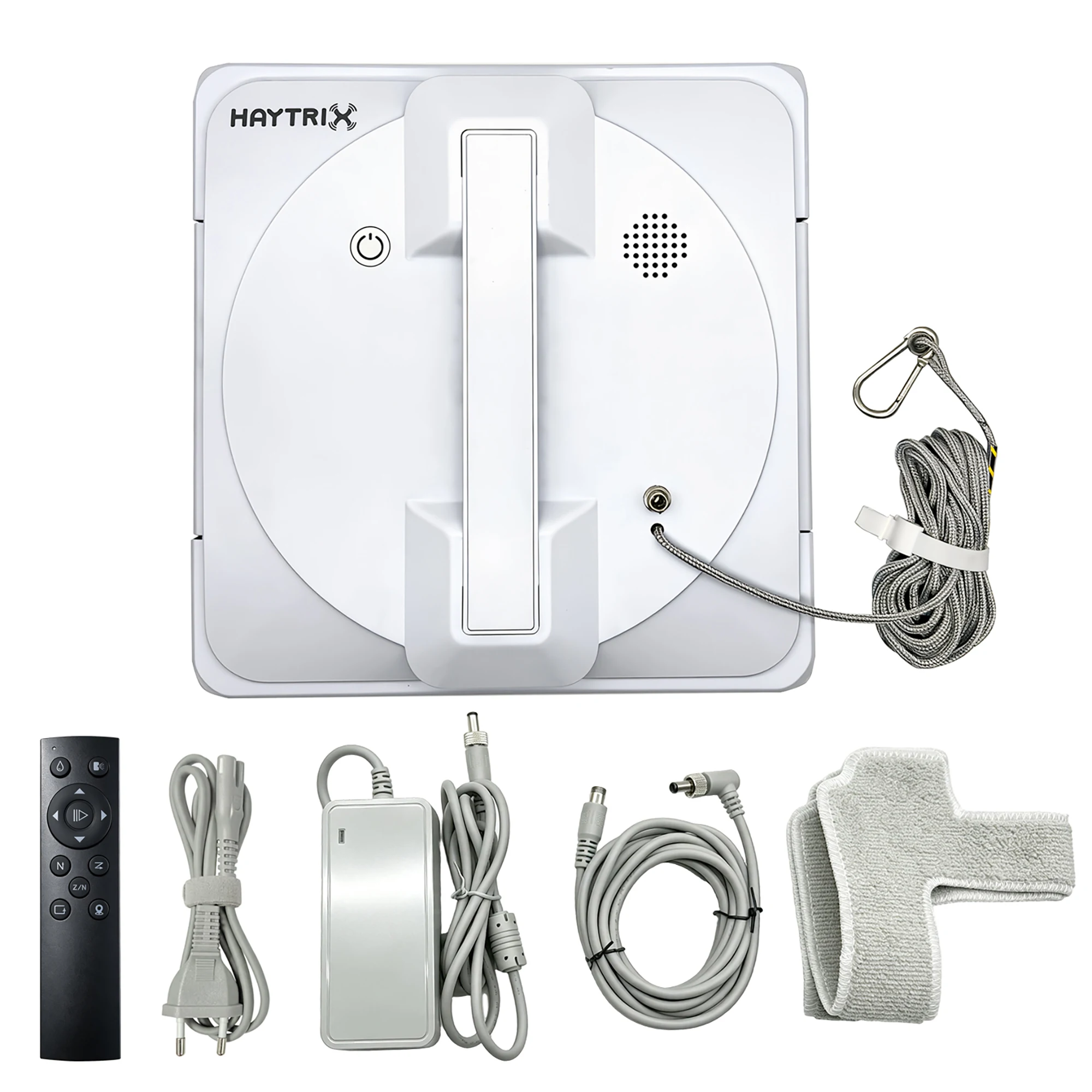 Haytrix Robot Ramenreiniger Dubbele Waterspray Hoge Vacuümzuigkracht Lasersensor Huis Wand Glas Reiniging APP Besturing