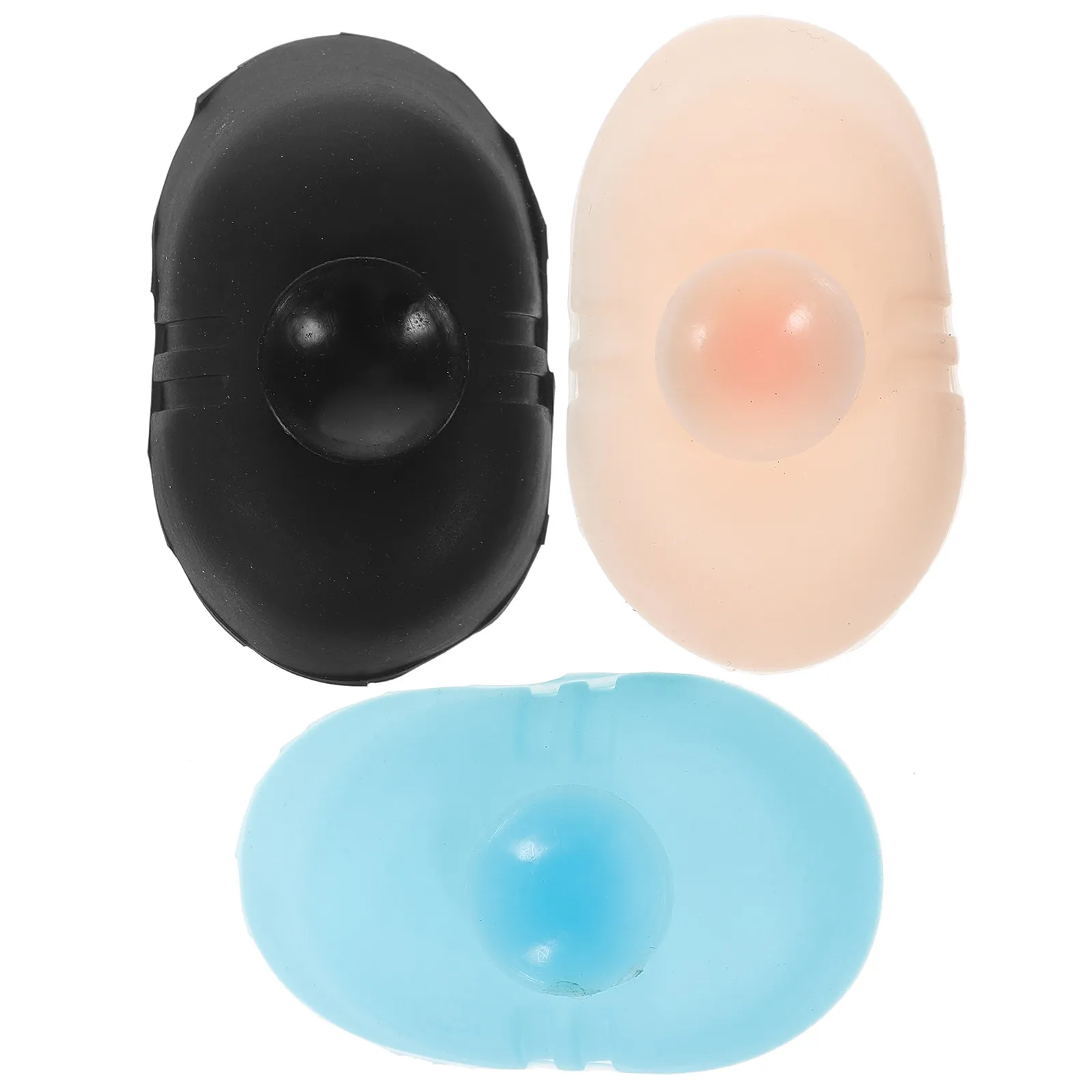 

3Pcs Silicone Eye Patches Breathable Comfortable for Amblyopia Treatment Lazy Eye Pediatric Adult Strabismus Care Reusable