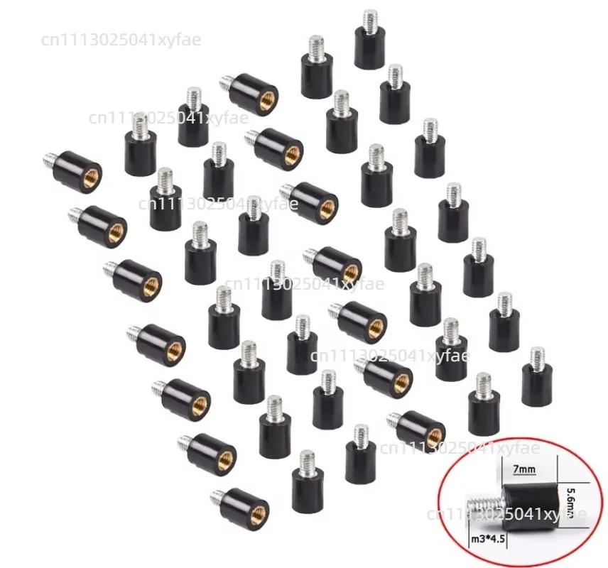 RC Model Mounting Hardware 100Pcs/Lot M3*7+4.5 Anti-Vibration Screws M3 Standoff Damper Fit F3 F4 Flight Controller*
