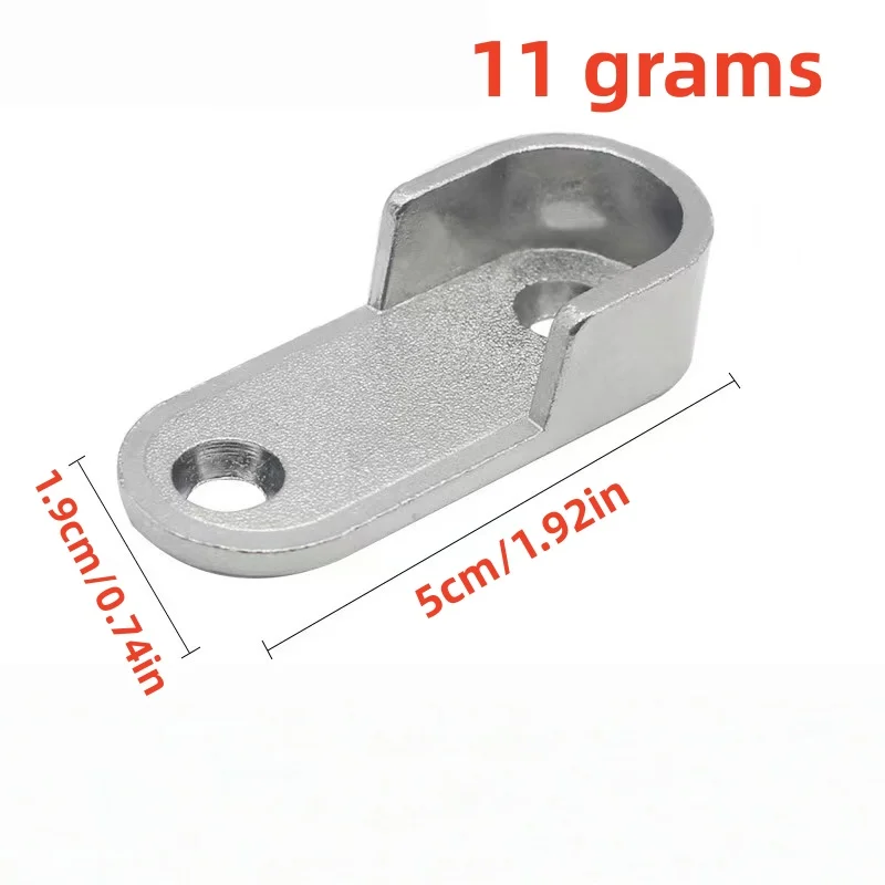 2/6/8 قطعة على شكل حرف U سميكة خزانة الملابس أنبوب قوس دعم قضيب ، أثاث الأجهزة ، اكسسوارات الخزانة سهلة التركيب