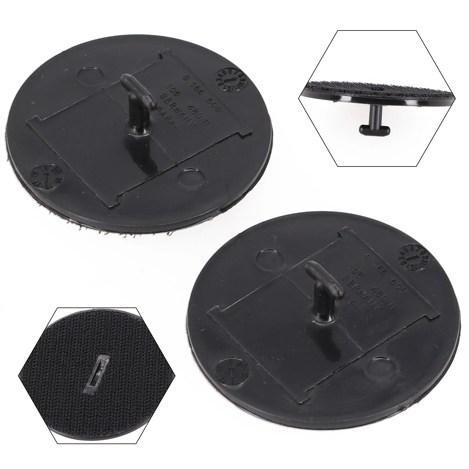 For BMW Floor Mat Clip F10 F11 High Quality Practical T Anchor 07149166609 2pcs Auto Car Lock Plate Accessories