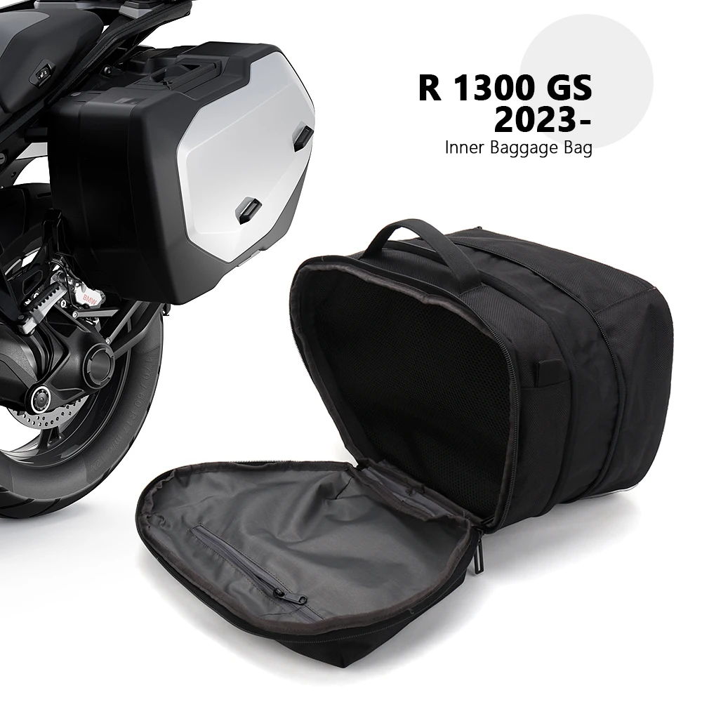 Motorcycle Bag Side Case Inner Bags Luggage bags Black A pair For BMW R 1300 GS R1300 GS R 1300GS R1300GS r1300gs 2023 2024