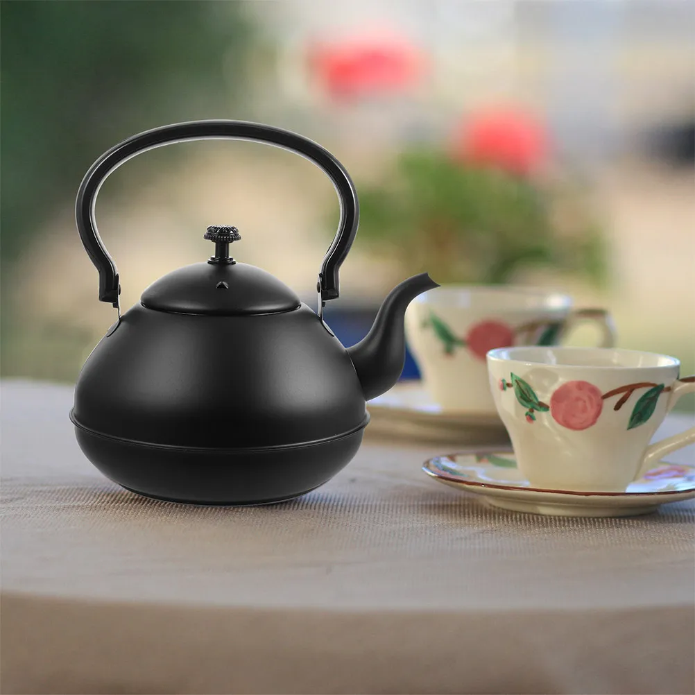 Stainless Steel Tea Kettle Thickened Large Capacity Wood Handle Water Kettle for Gas Electric Ceramic Halogen Stove