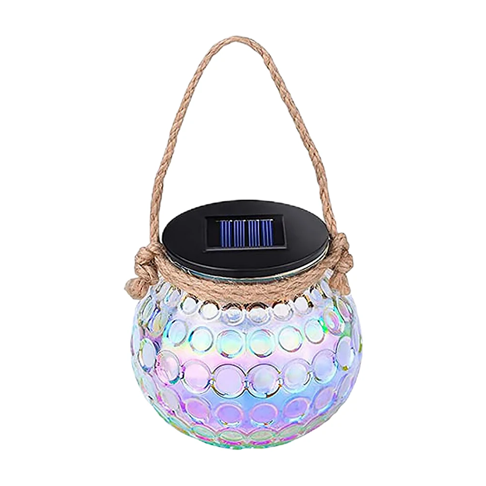 

Solar Hanging Outdoor Garden Decorative Lamp Solar Powered Yard Lighting Jar Jar Lights Ambient Light