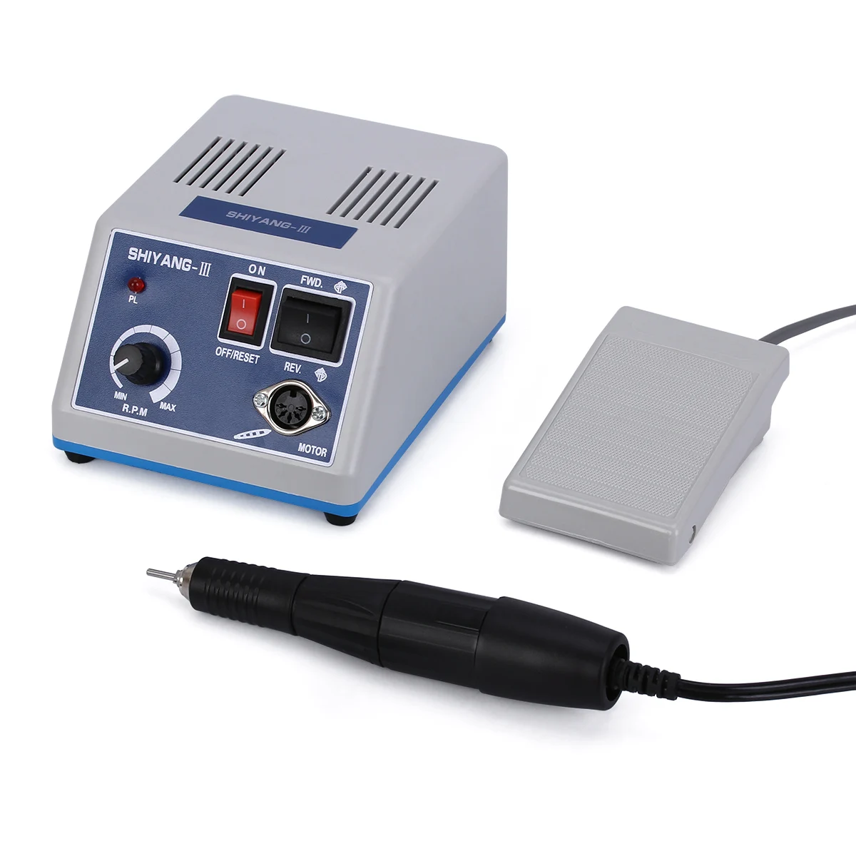 AZDENT Dental 35000 RPM Polishing Micro Motor Handpiece + Micromotor Polisher N3 New Marathon Polishing Unit