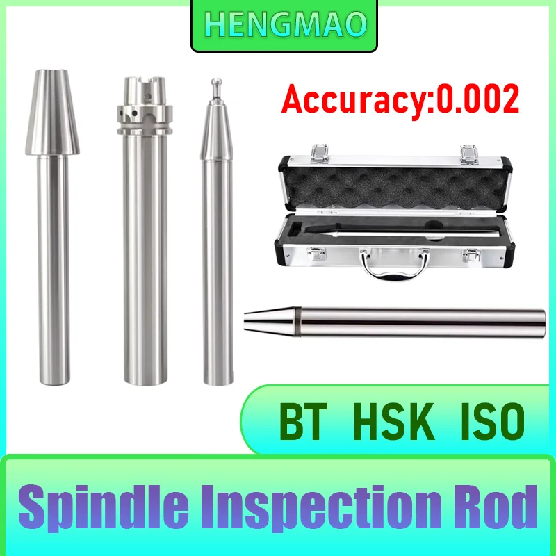 

Hot salesBT30 BT40 BT50 Test Rod Spindle Tool for CNC Machine Lathe Tool Milling Attachment for Mini Lathe Tool Holder ISO HSK6