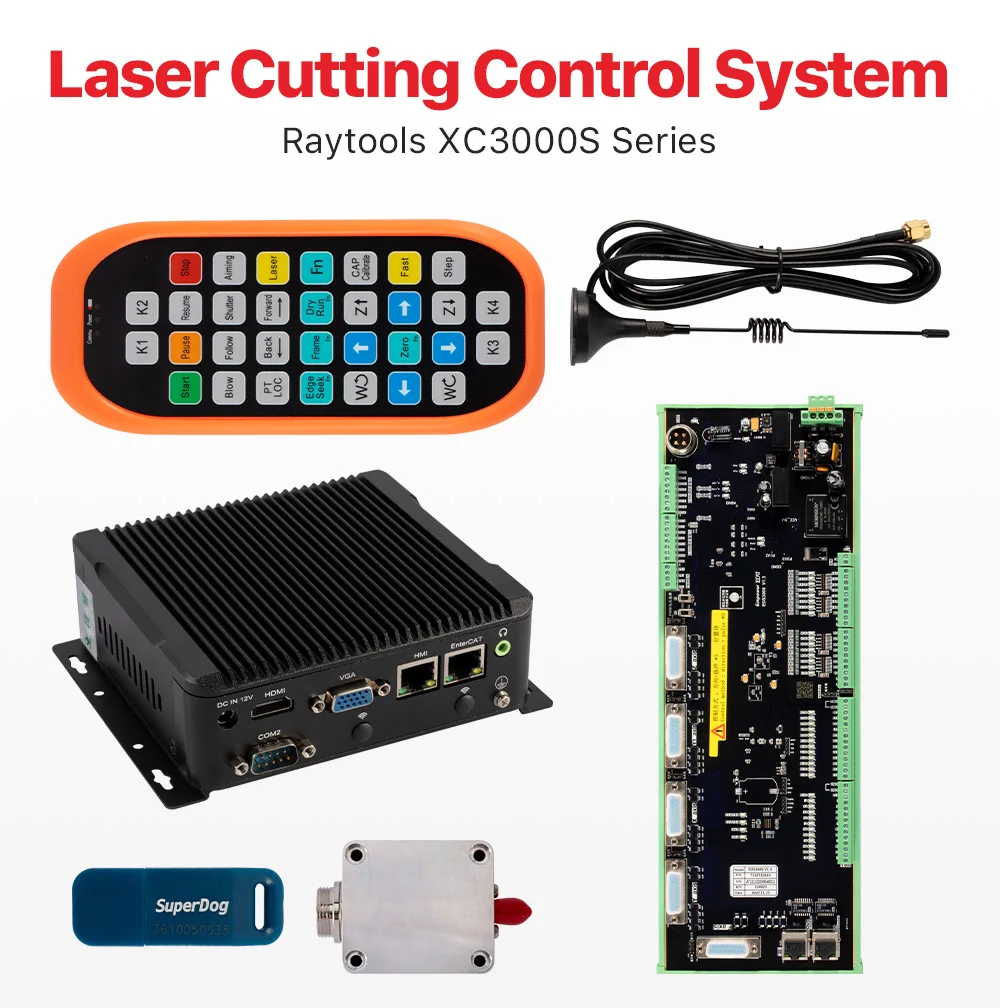 Ultrarayc Raytools Laserschneidkontrollsystem XC3000S-Serie EtherCAT-Verbindung oder Pulsverbindung – Detail 1