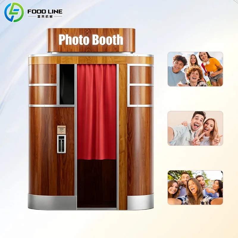 Wedding Party Event Selfie Station Touch Screen Camera Printer Commercial Event Photo Booth Customized