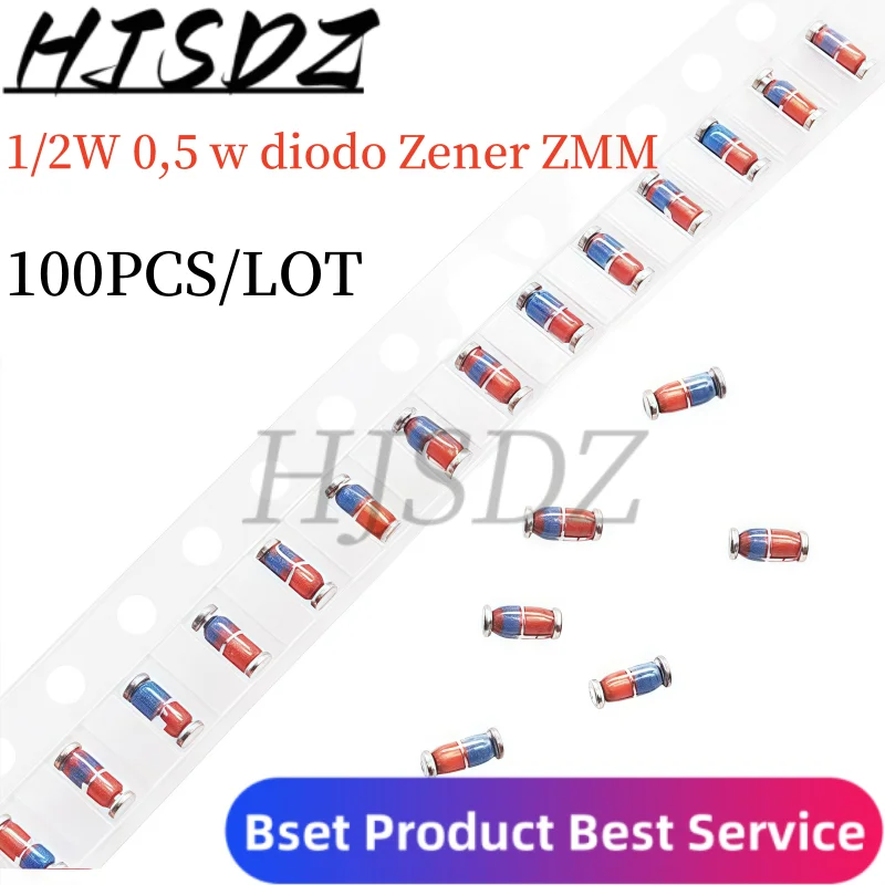100PCS 1/2W Zener S…