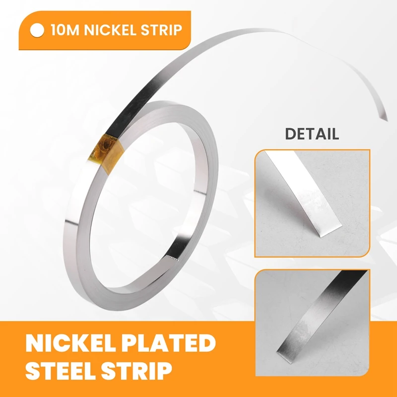 10M 18650 Li-แบตเตอรี่นิกเกิลแผ่นเหล็กชุบนิกเกิลเข็มขัด Strip Connector จุดเชื่อมเครื่อง