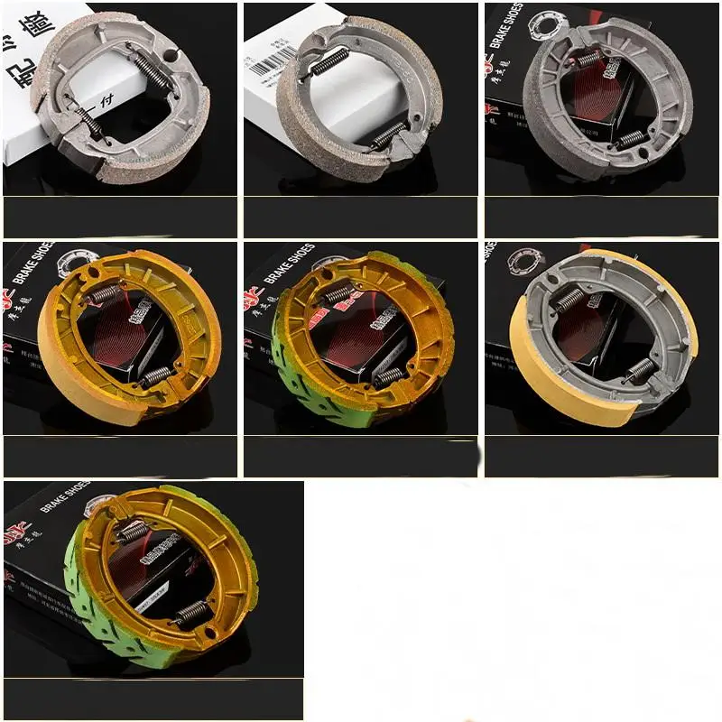 

Универсальные 1 пара барабанных тормозных колодок для электромобилей, фитинг передних и задних колес, легко расширяются