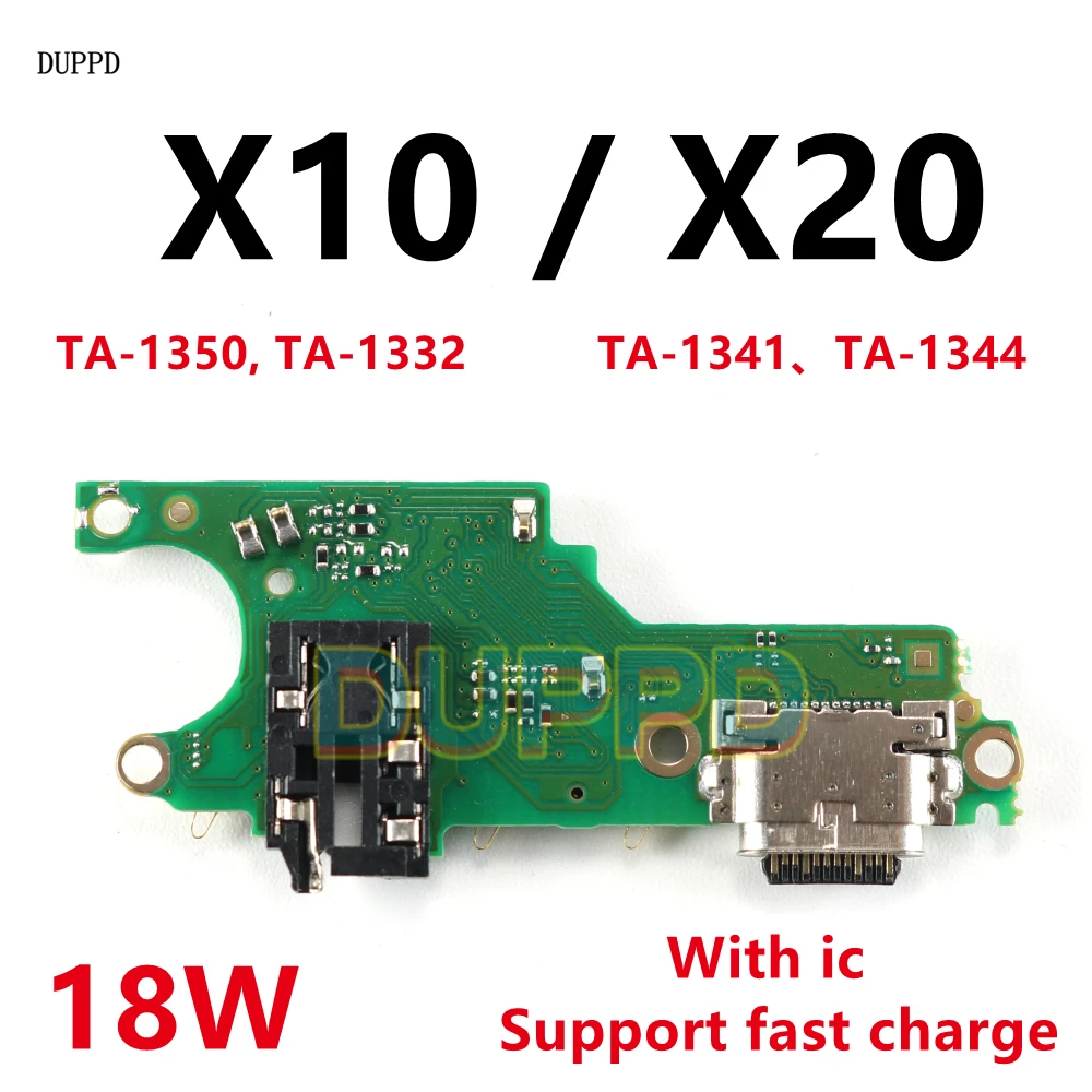 

For Nokia X20 X10 USB Power Charging Connector Plug Dock Port Mic Microphone Flex Cable Board TA-1350 TA-1332 TA-1341 TA-1344