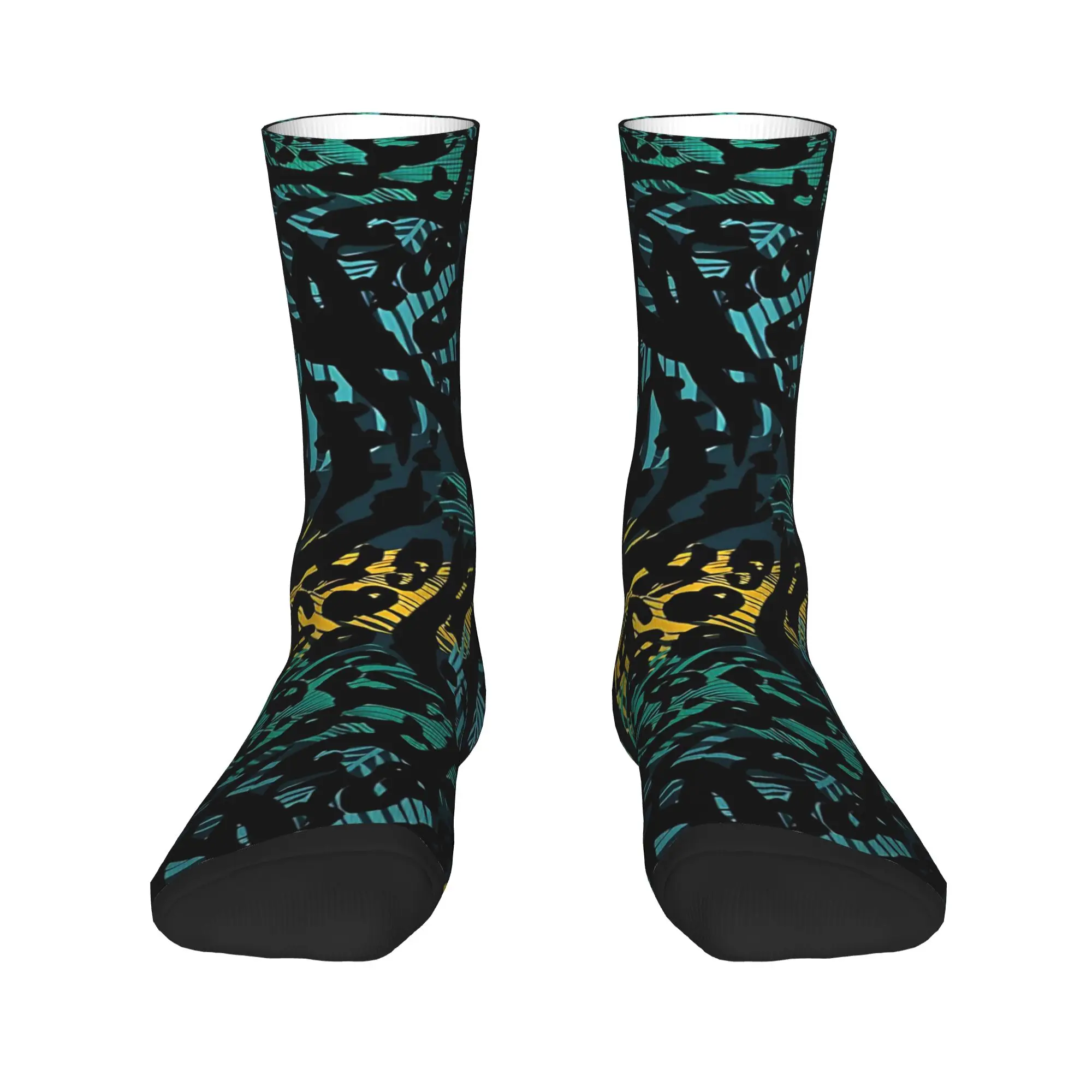 Abstract Design   Socks  Fashion Stockings Couple Soft Outdoor Socks Spring Graphic Anti Slip Socks
