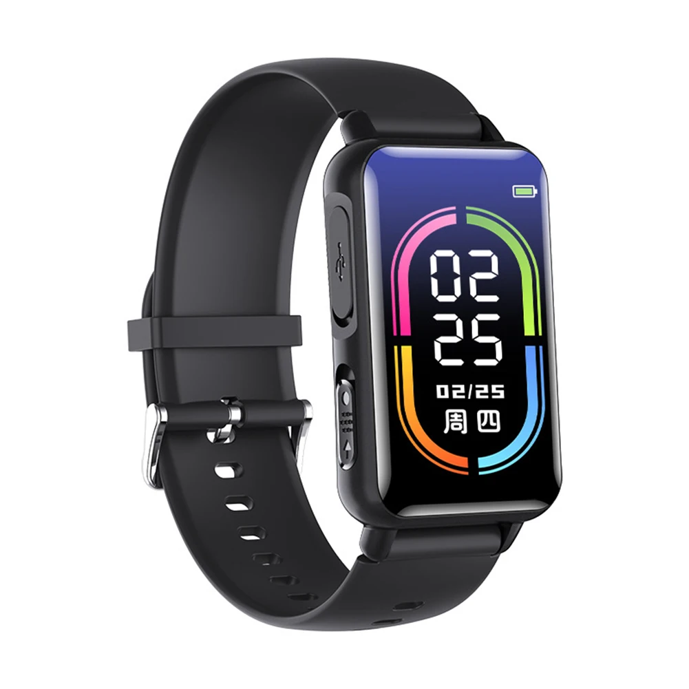 Digital Voice Recorder with 200mAh Battery Voice Recorder Watch with Timing HD MP3 Voice Recorder Bracelet for Lectures Meetings