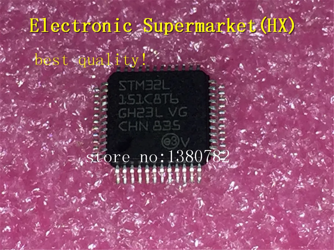 Free Shipping 5pcs/lots STM32L151C8T6 STM32L151 LQFP-48  New original  IC In stock!