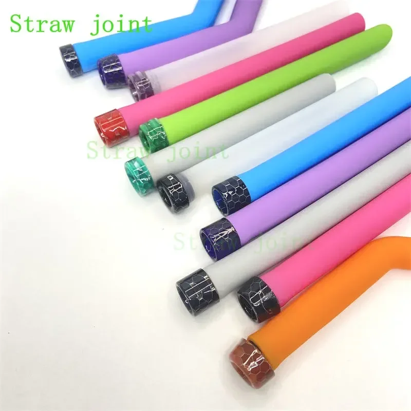 1 PCS 810 Big Caliber Resin Straw Joint