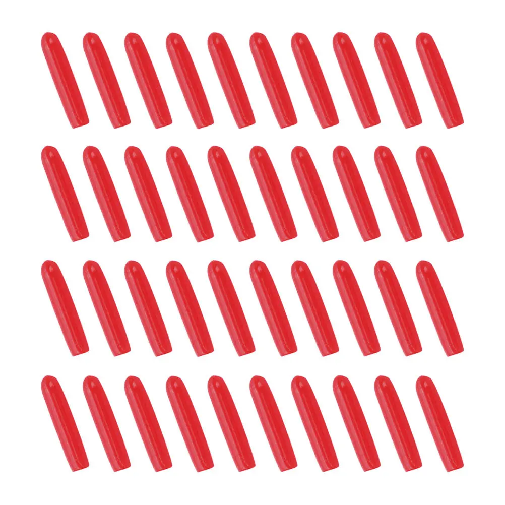 120pcs Tweezers Silicone Cover Non-Slip Eyelash Tools Protective Caps For Grafting Durable Covers Accessory Knit Stoppers