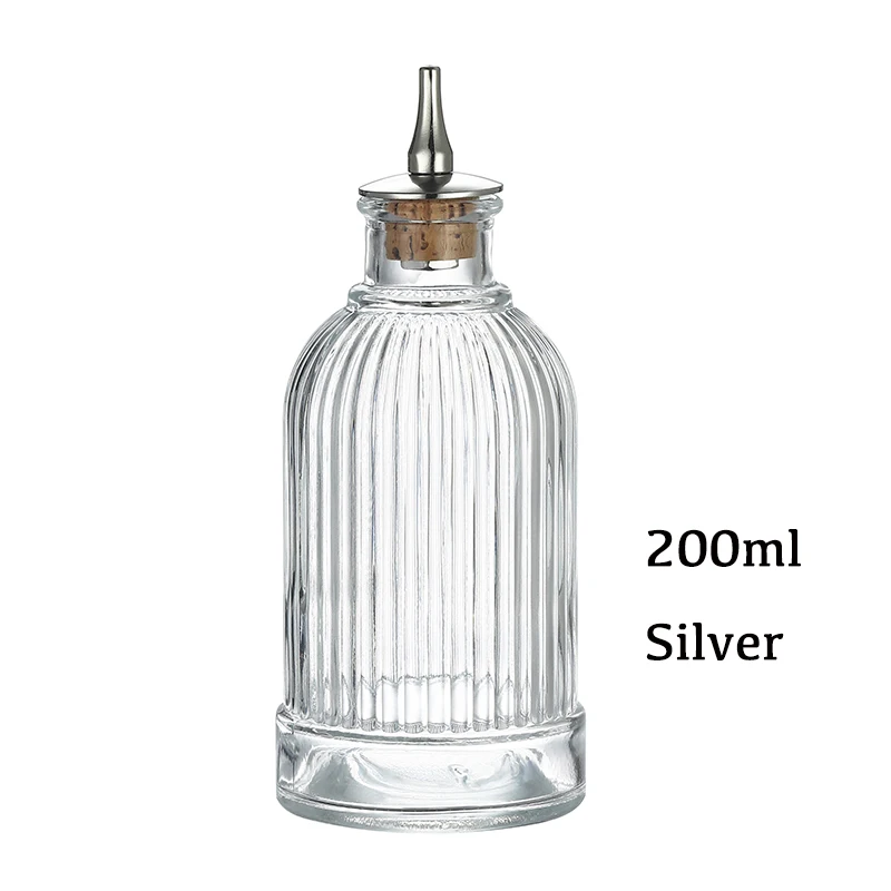 Vintage Cocktail Bitters Flasche mit Dasher Top Professionelles Barzubehör Bar Tool – Detail 9