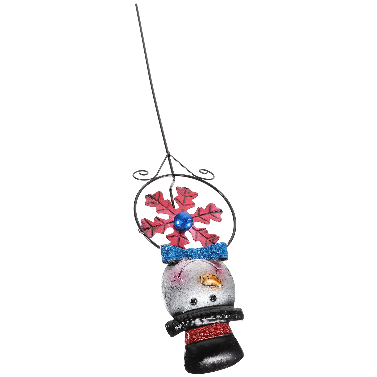 

1Pcs Windmill Flower Stake Decor Premium Iron Christmas Yard Ornament for Garden Lawn Patio Outdoor Decoration Random Color