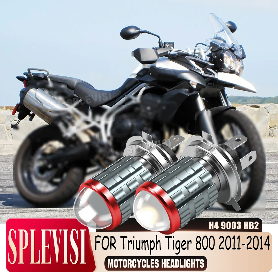 

H4/9003 LED Headlight Yellow White HiLo Extend Life Reliable Night Use Plug and Play For Triumph Tiger 800 2011 2012 2013 2014