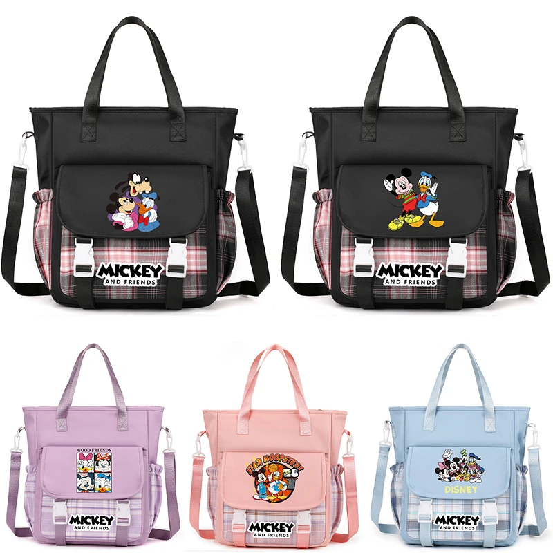 

Disney Mickey Minnie Mouse Messenger Crossbody Bag Handbag for Teenager Girl Boy Back To School Shoulder Bag Women Shoulder Bag