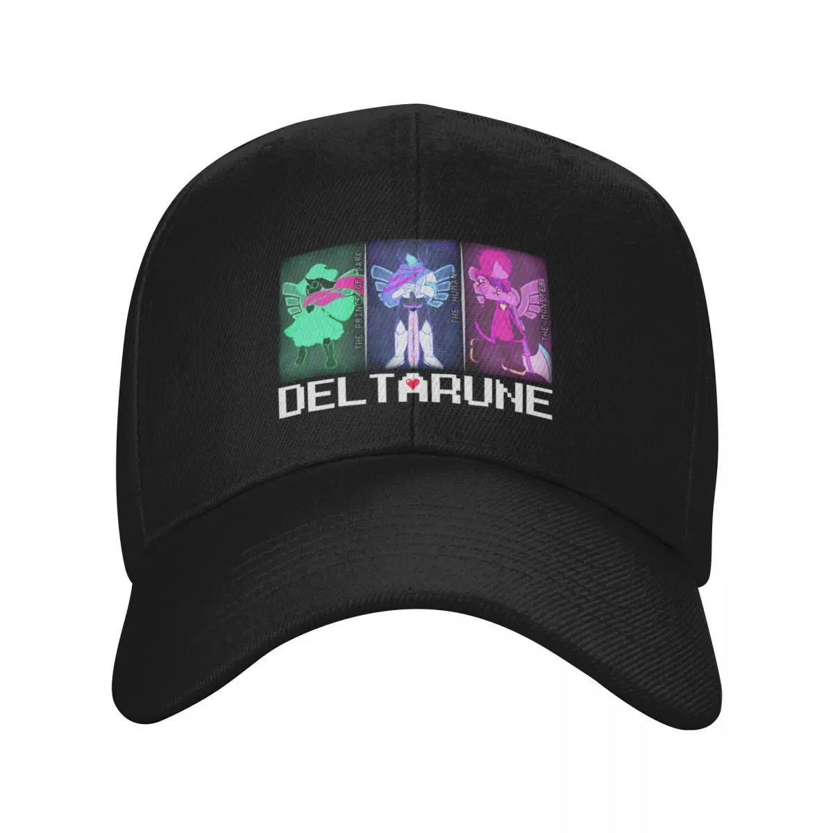 lancer deltarune green Baseball Cap Golf hard hat Visor For Man Women's