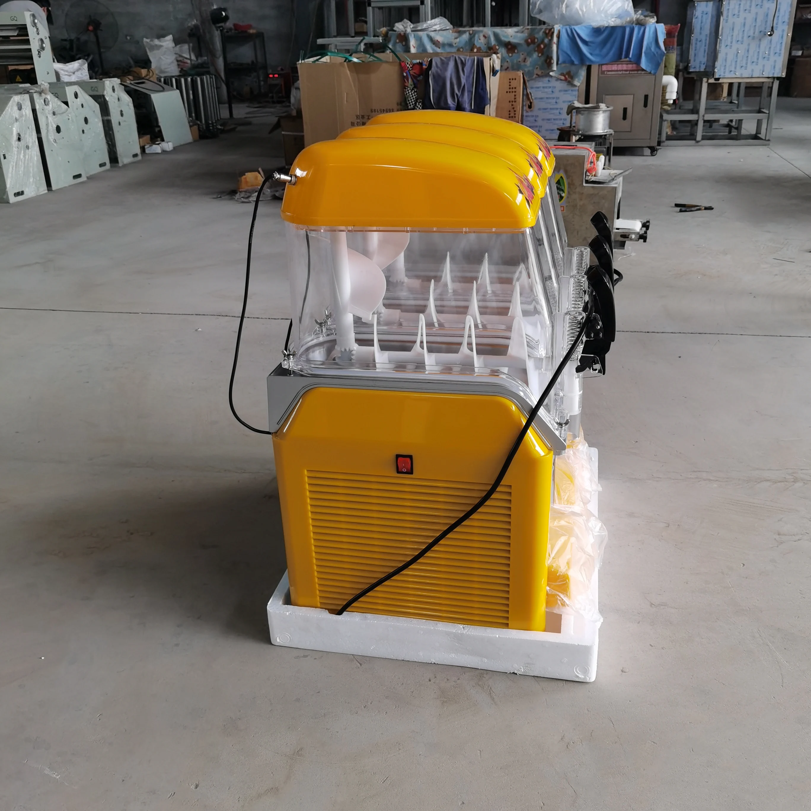 LJPJP 110V / 220V Commercial Large Capacity Snow Melting Machine Sand Ice Machine Cold Drink Machine