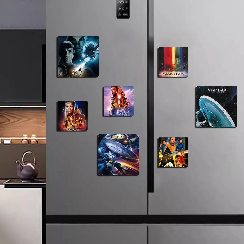TV S-Star T-Trek Personalized Fridge Magnet Photo Custom Gifts Square Picture Refrigerator Kitchen Home Decor Souirs view 4