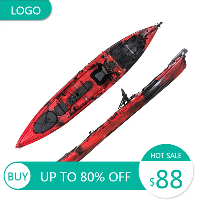 Non‑Inflatable Dace Pro Angler Hard‑Shell Fishing Kayak For Offshore Surfing And Paddling