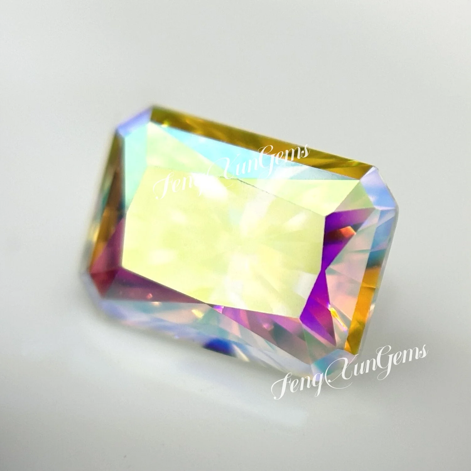 Radiant Cut Loose Moissanite Stone Brilliant Cut 0.4~5ct Lab Grown Moissanite Diamonds Pass test With Certificate For jewelry