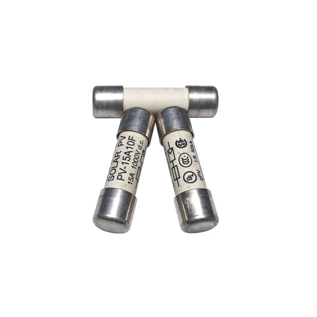 5PCS PV-6A10F PV-8A10F PV-10A10F PV-12A10F PV-15A10F PV-20A10F Solar PV Fuse 1000VDC Cylindrical Photovoltaic Cartridge Fuse