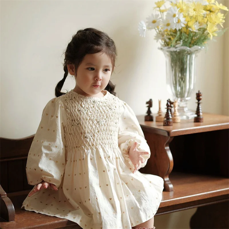 فستان سهرة قطني للفتيات الصغيرات ، فستان حفلات للأطفال ، ملابس أطفال ، ربيع ، خريف ، ملابس خروج للربيع ، حديقة ، فستان فتاة بزهور ، #4