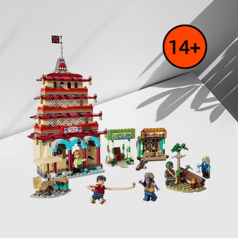 

Новинка! Конструктор для офиса строителей: Классические игрушки 75638 One Piece: Набор кирпичиков-моделей «Вечеринка в Арлонг-Парке» для фанатов, подарки на день рождения